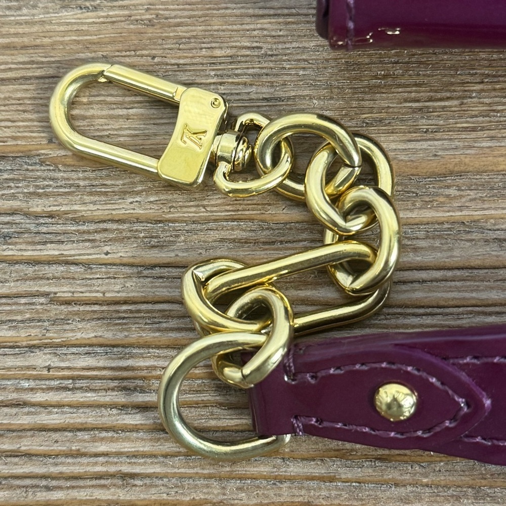 Louis Vuitton Sunset Boulevard in Amarante Vernis Leather - Picture 16 of 16